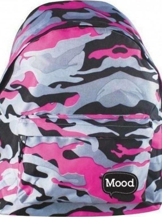 Mood American Army School Bag Backpack Junior High-High School in Pink color