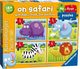 Kids Puzzle On Safari for 1.5++ Years 17pcs Ravensburger