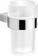 Langberger Series 280 Glass Cup Holder Wall Mounted Silver