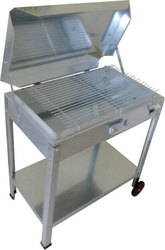 Κλαπάκης Αρχόντισσα Charcoal Grill with Wheels 65x40cm 03-22