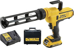 Dewalt Ηλεκτρικό Πιστόλι Σιλικόνης Μπαταρίας Λιθίου 18V 1x2Ah