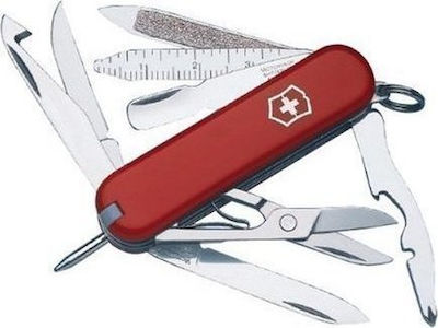 Victorinox Minichamp Schweizer Taschenmesser mit Klinge aus Rostfreier Stahl