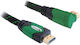 DeLock HDMI 1.4 Angle (90°) Cable HDMI male - HDMI male 1m Black