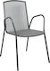 Outdoor Chair Metallic Elijah Anthracite 43x62x89cm