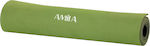 Amila Στρώμα Γυμναστικής Yoga/Pilates Πράσινο (183x61x0.6cm)