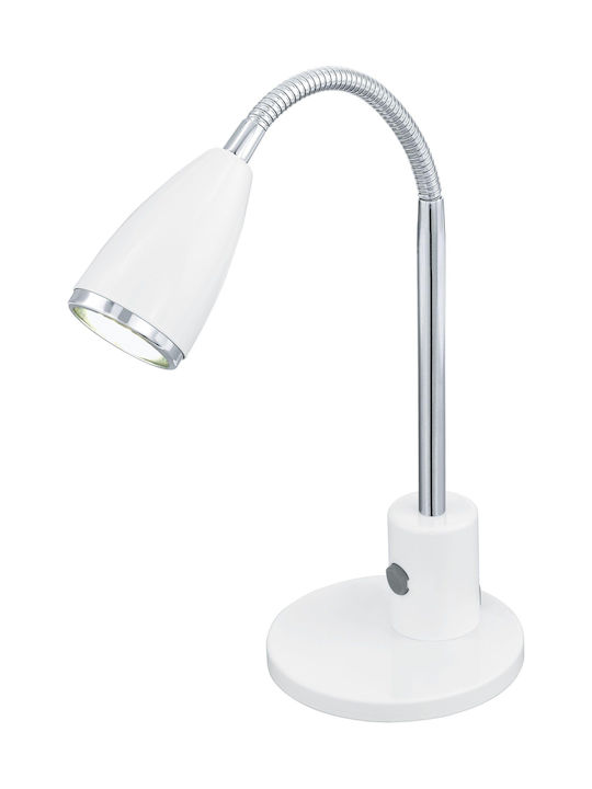 Eglo Fox LED Bürobeleuchtung mit flexiblem Arm in Weiß Farbe 92872