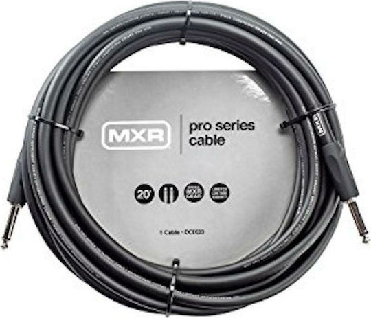 MXR Cable 6.3mm male - 6.3mm male 6m (DCIX20)
