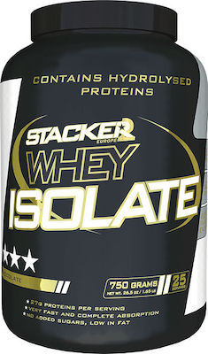 Stacker 2 Whey Isolate Πρωτεΐνη Ορού Γάλακτος με Γεύση Σοκολάτα 750gr