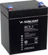 SunLight SPA 12-5 Μπαταρία UPS με Χωρητικότητα 5Ah και Τάση 12V 1τμχ