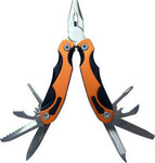 Swiss Tech P12 Multi-tool Orange with Blade made of Stainless Steel in Sheath