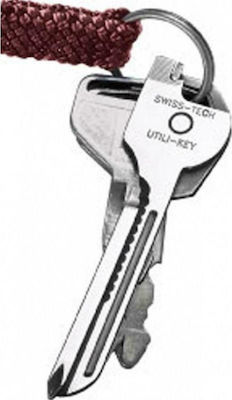 Swiss Tech Utili-key Multi-tool Keychain Brown