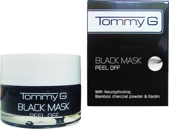 TommyG Peel Off Bamboo Charcoal Powder & Kaoli Μάσκα Προσώπου 50ml