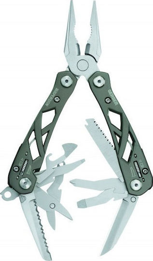 Gerber Suspension Multi-tool Gray with Blade made of Stainless Steel in Sheath