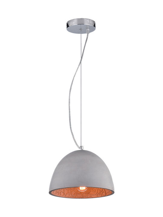 Elmark Pendant Lamp E27 Gray