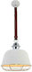 Spot Light Κρεμαστό Φωτιστικό Λευκό με Ντουί E27 33x33x120εκ.