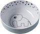 Done by Deer Baby Food Bowl Happy Dots Yummy Bowl Blue made of Melamine Blue 0907-10540