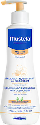 Mustela Nourishing Cleansing Gel With Cold Cream 300ml cu pompă