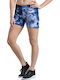 Body Action 031731 D.Blue Women's Sporty Shorts Blue 031731-02