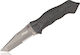 Walther Pro Tac Tanto Taschenmesser Schwarz mit Scheide