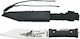 Tramontina 26070/108 Knife Black in Sheath