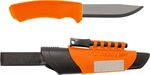 Morakniv Bushcraft Survival Knife Survival Orange with Blade made of Stainless Steel in Sheath