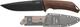 Ka-Bar Jarosz Turok Knife Survival Brown in Sheath