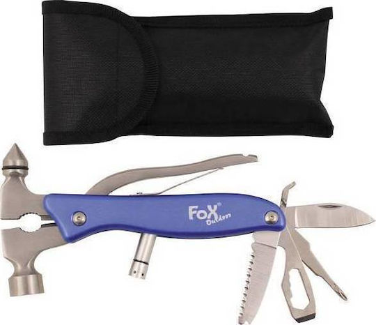 Fox Outdoor Multitool Violet Cu Husă Worker Pocket Tool