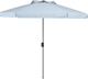 Terra Nation Kaukiri Plus Foldable Beach Umbrella Aluminum Diameter 2m with UV Protection and Air Vent Blue