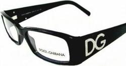 Dolce & Gabbana Женски Пластмасов Рамка за очила Черен DG 3045B/501