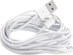 USB-A zu Lightning Kabel Weiß 3m (001788)