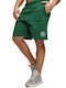 Bodymove -5326 Men's Sports Monochrome Shorts Green