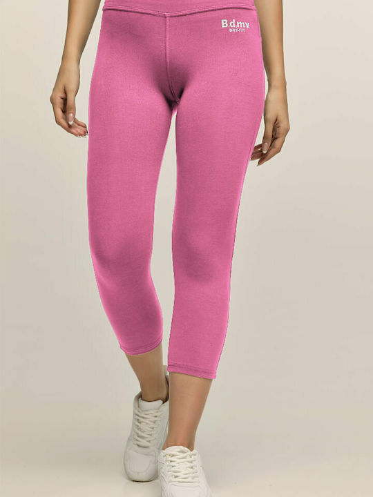 Bodymove Schulung Frauen Capri Leggings Rosa