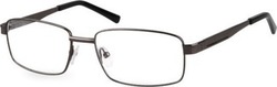 Sunoptic Men's Prescription Eyeglass Frames Silver