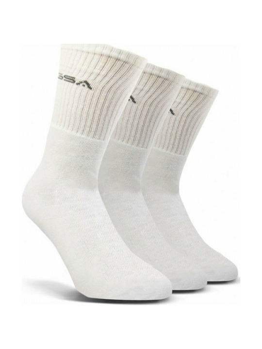 GSA Aero X3 Αθλητικές Κάλτσες Λευκές 3 Ζεύγη