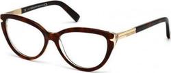 Dsquared2 Women's Acetate Prescription Eyeglass Frames Brown Tortoise