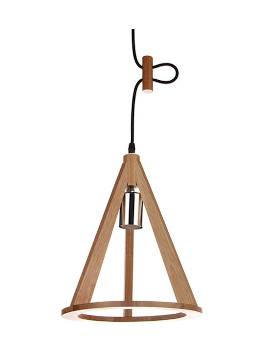 Keskor Pendant Light Single-Light for Socket E27 Brown