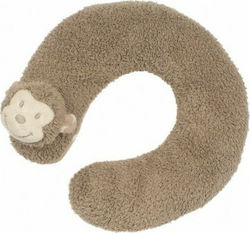 Bo Jungle Baby Travel Pillow Tambo the Monkey Brown