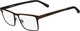 Lacoste Männlich Metallisch Brillenrahmen Braun L2199-315