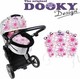 Dooky Parasolar Cărucior Roz Circles