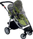 Bebe Stars Wasserdicht Kinderwagen Schwarz