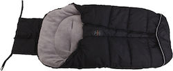 Cangaroo Fluffy Kinderwagen-Fußsack Schwarz 97x45εκ. 100796