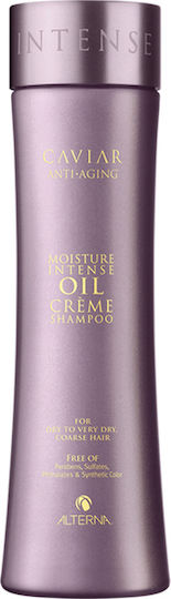 Alterna Caviar Anti-aging Moisture Intense Oil Creme Shamp Σαμπουάν Ενυδάτωσης για Όλους τους Τύπους Μαλλιών 250ml