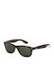 Ray Ban Wayfarer Unisex Sunglasses with Brown Tartaruga Plastic Frame and Brown Lens RB2132 902L