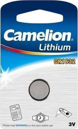 Camelion Lithium Watch Battery CR1632 3V 1pcs