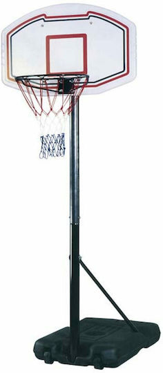 AMILA Adjustable Baskelball Hoop with Stand with Transport Wheels 200-260cm
