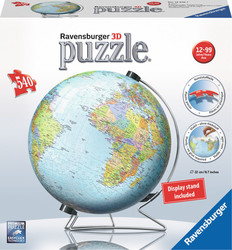 Puzzle Η Υδρόγειος 3D 540 Κομμάτια