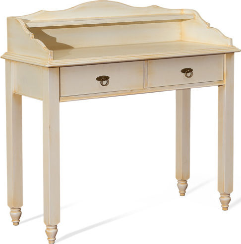 Sekretärin-Schreibtisch Νο51 aus Massivholz Beige 100x40x103cm