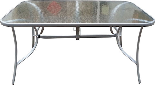 Table Free Standing 150x90x72cm Grey Table Free Standing 150x90x72cm Grey