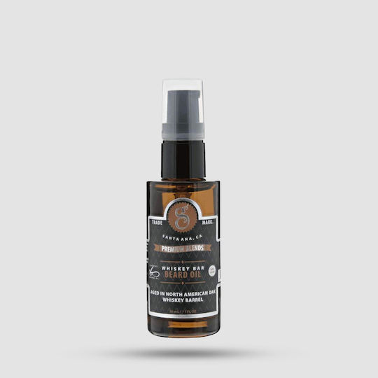 Suavecito Λάδι Περιποίησης για Γένια Premium Blends Whiskey Bar Beard Oil 30ml