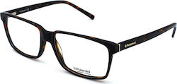 Polaroid Men's Acetate Prescription Eyeglass Frames Brown Tortoise 007 BQU